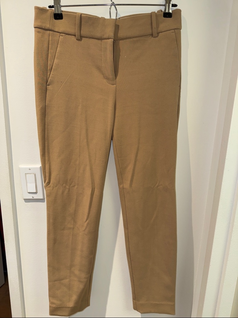 J. Crew Cameron Ankle Pants in Camel Brown